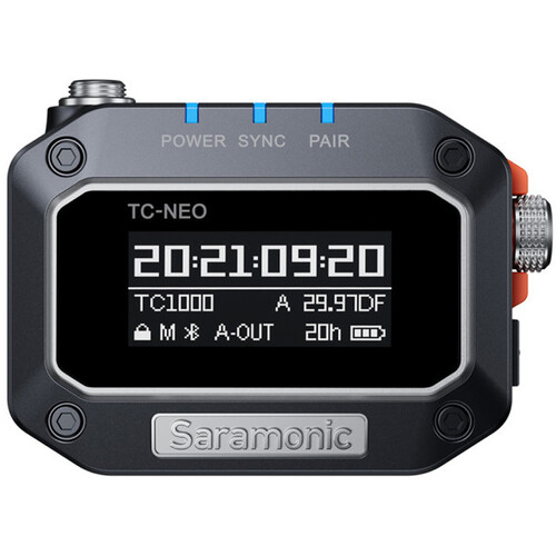 Saramonic TC-NEO - bezprzewodowy generator kodu czasowego (Timecode Sync, Bluetooth, 2.4GHz)